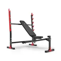 MARBO MH-L107 2.0 Posilovací lavice pod velkou činku, černá, velikost