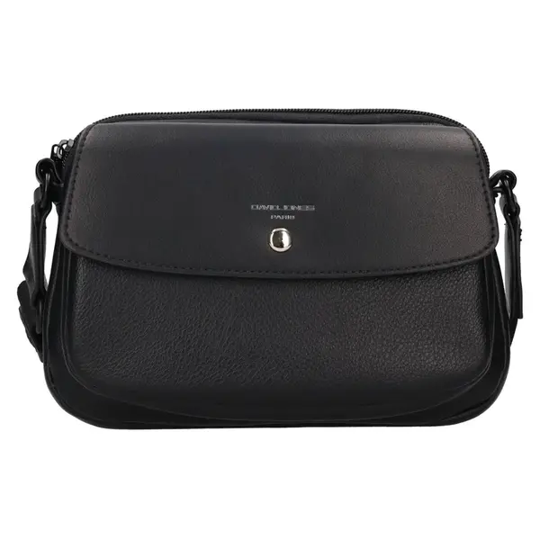 Dámská crossbody kabelka David Jones Angella - černá
