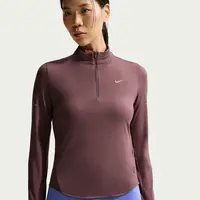 Nike Swift Womens Dri-FIT UV 1/4-Zip Running Top L