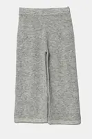 Dětské kalhoty s příměsí vlny United Colors of Benetton šedá barva, 1EWBCF009