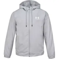 Under Armour RIVAL WOVEN WINDBREAKER Pánská bunda, šedá, velikost L