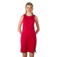 Northfinder LUANA Dámské sportovní šaty, červená, velikost
