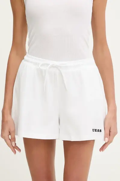 Guess teplákové šortky ženské bavlněné GIADA