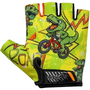 Etape TINY REX Dětské cyklistické rukavice, žlutá, velikost 5-6Y