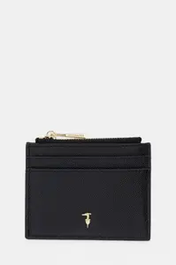 Trussardi Kožené puzdro na karty Trussardi