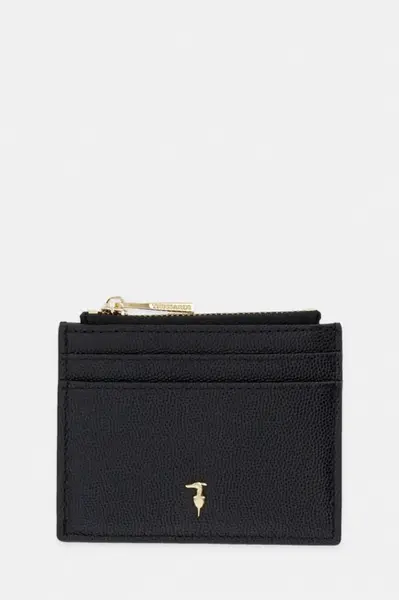 Trussardi Kožené puzdro na karty Trussardi