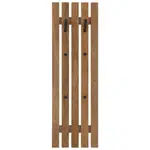XXXL ŠATNÍ PANEL, přírodní barvy, černá, dub, 38/120/14 cm