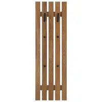 XXXL ŠATNÍ PANEL, přírodní barvy, černá, dub, 38/120/14 cm