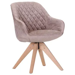 Landscape ŽIDLE S PODRUČKAMI, plochá tkanina, barvy dubu, světle hnědá