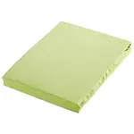 Bio:Vio ELASTICKÉ PROSTĚRADLO, žerzej, světle zelená, 100/200 cm