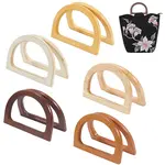 10Pcs 5 Colors Wooden Handle