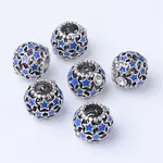 Alloy Enamel European Beads