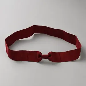 Women's Faux Suede Bowknot Stretchable Hat Band