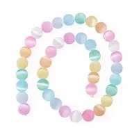 1 Strand Natural Selenite Beads Strands