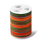 Segment Dyed Twisted Waxed Polyester Cord