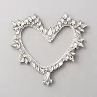 Hollow Heart Handicraft Beading Felt Appliques