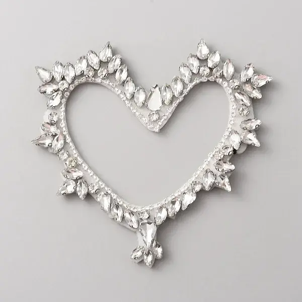 Hollow Heart Handicraft Beading Felt Appliques