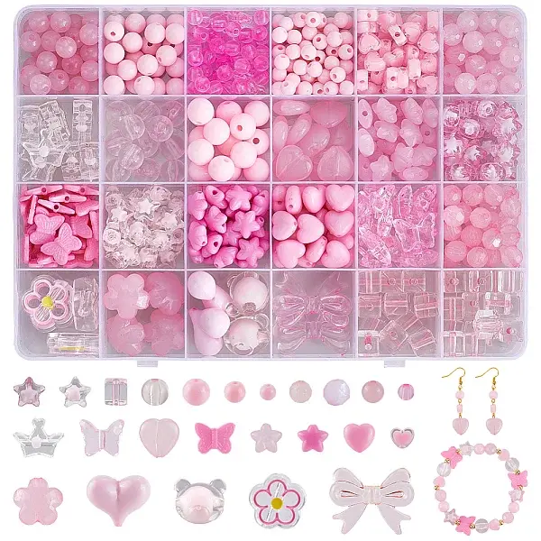 Opaque & Transparent Acrylic Beads Kits