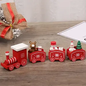 Train Wooden Display Decorations