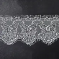 3 Yards Polyester Eyelash Lace Ribbons