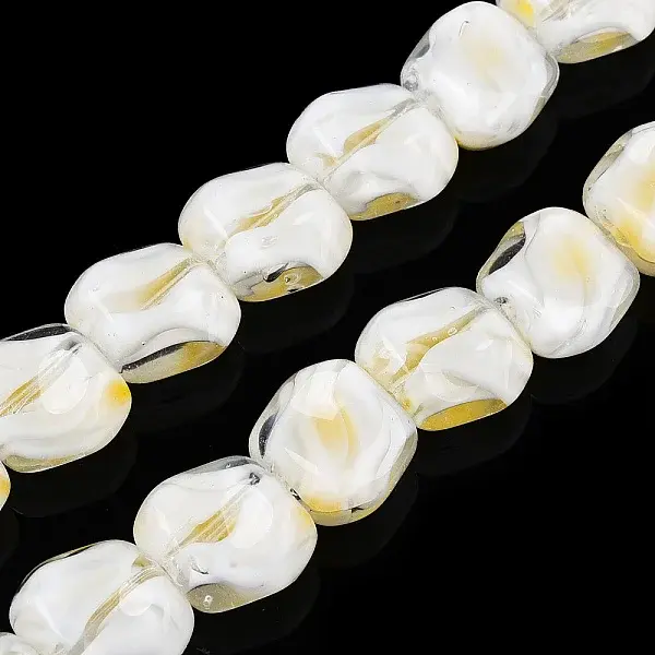 Handmade Milleflori Glass Beads Strands
