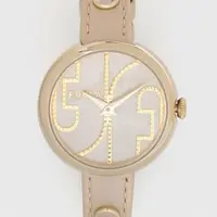 Hodinky Furla WW00005013L2 béžová barva