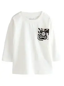 Next Tričko  čierna / biela