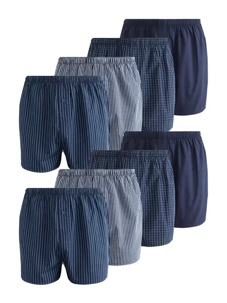 Next Boxerky  námornícka modrá / tmavomodrá