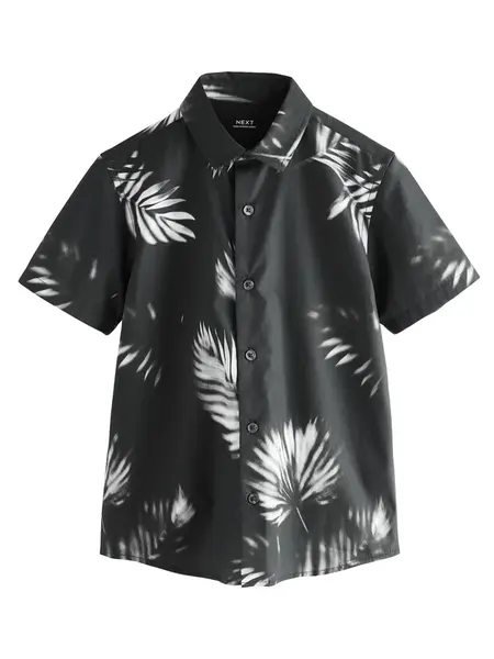 Next Košeľa  čierna / biela