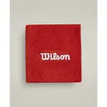 Wilson U TERRY LOGO WRISTBANDS Potítko, červená, veľkosť UNI