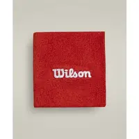 Wilson U TERRY LOGO WRISTBANDS Potítko, červená, veľkosť UNI