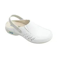 BERLIM WG4AP10 koženná certifikovaná pracovná obuv, s remienkom biela, veľ. 42