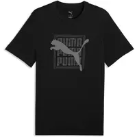 Puma GRAPHIC WORDING TEE Pánské triko, černá, velikost