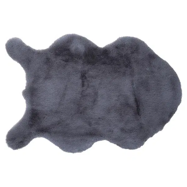 XXXL UMĚLÁ KOŽEŠINA, 55/80 cm, šedá