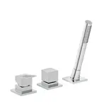 Vaňová batéria Kludi Decus so sprchovacím setom chróm 544470575