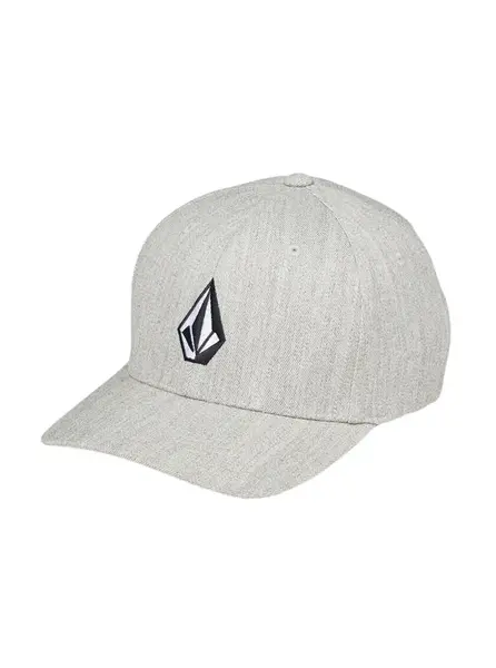 Volcom kšiltovka Full Stone Hthr Flexfit Hat Grey Vintage | Šedá | Velikost L/XL