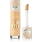 MUA Makeup Academy PRO/BASE Lumi Base rozjasňujúca podkladová báza pod make-up odtieň Aura (Warm) 33 ml