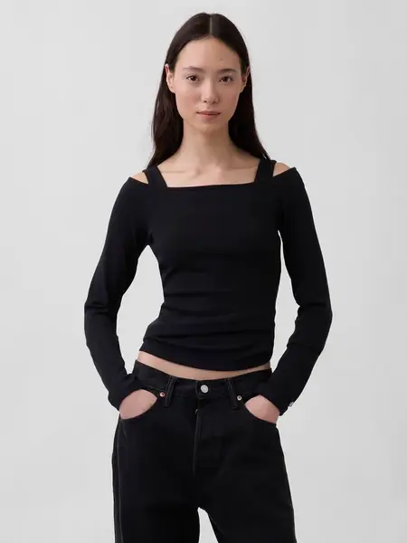 GAP dámský off-shoulder top