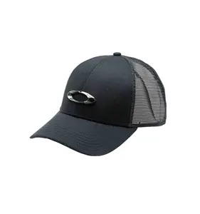 Oakley kšiltovka Trucker Ellipse Blackout | Černá | Velikost One Size | 100% bavlna