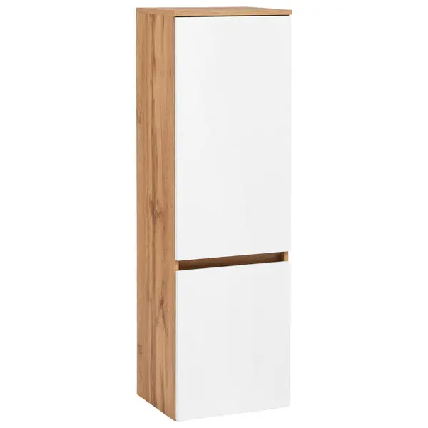 Held MIDI SKŘÍŇKA, bílá, barvy dubu, 40/130/35 cm