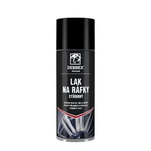 Lak na ráfky, stříbrný DEBBEX, 400ml