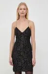 Šaty Marciano by Guess černá barva, mini