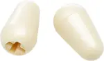 Fender Stratocaster Switch Tips, Aged White