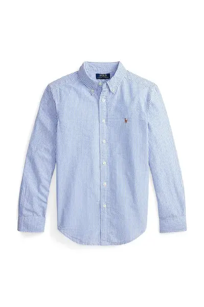 Dětská bavlněná košile Polo Ralph Lauren