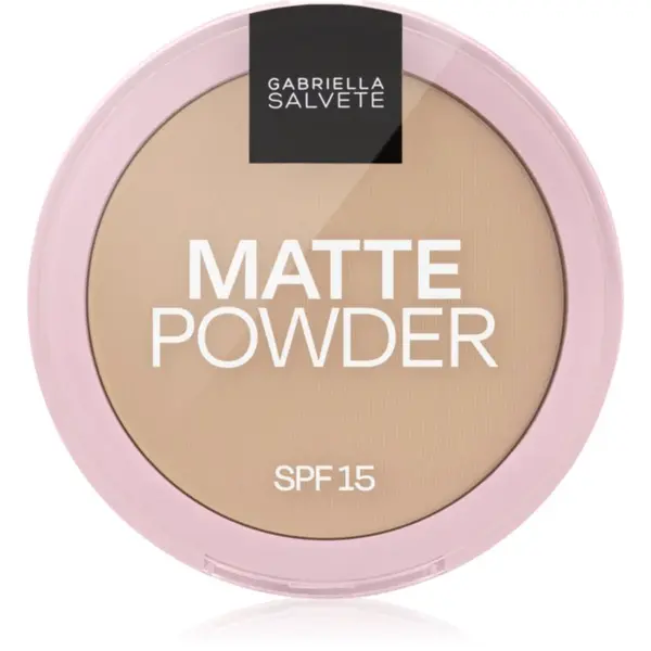 Gabriella Salvete Matte Powder zmatňujúci púder SPF 15 odtieň 01 8 g