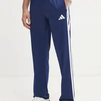 Tepláky adidas M 3S TR OH PT tmavomodrá barva, vzorované, JI8803