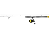 Black cat prut hard core combo spin rod 2,4 m 200 g + naviják