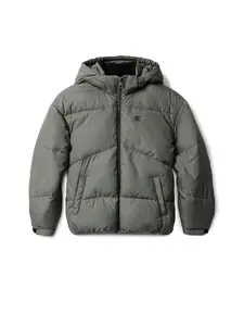Calvin Klein Jeans Prechodná bunda  tmavosivá