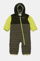 Kojenecký overal Columbia Powder Lite Reversible Bunting zelená barva, 2088751
