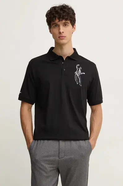 Bavlněné polo tričko Karl Lagerfeld